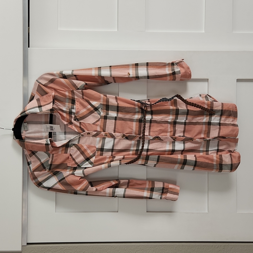 Women's Flannel Button Up Size Small